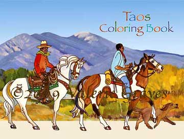 Taos Coloring Book Valerie Graves